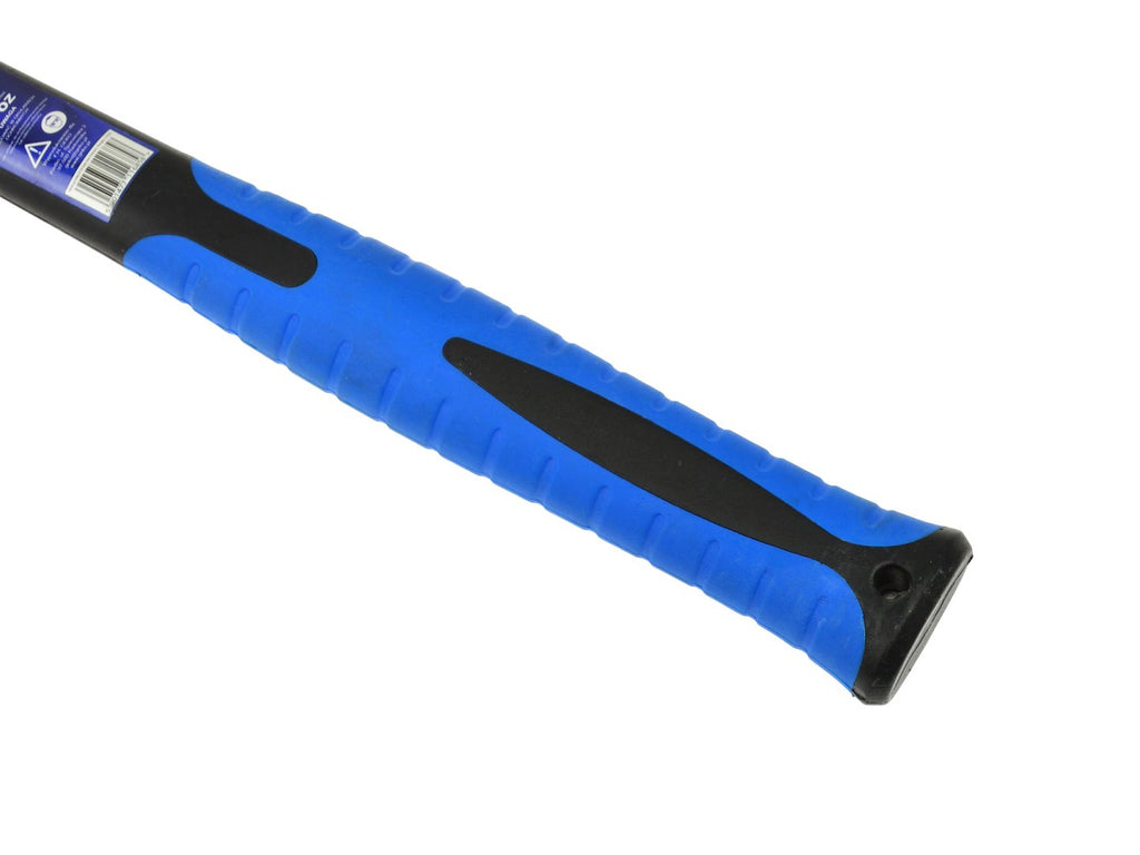 White Rubber Mallet with Fiberglass TRP Handle, 24oz GEKO Premium