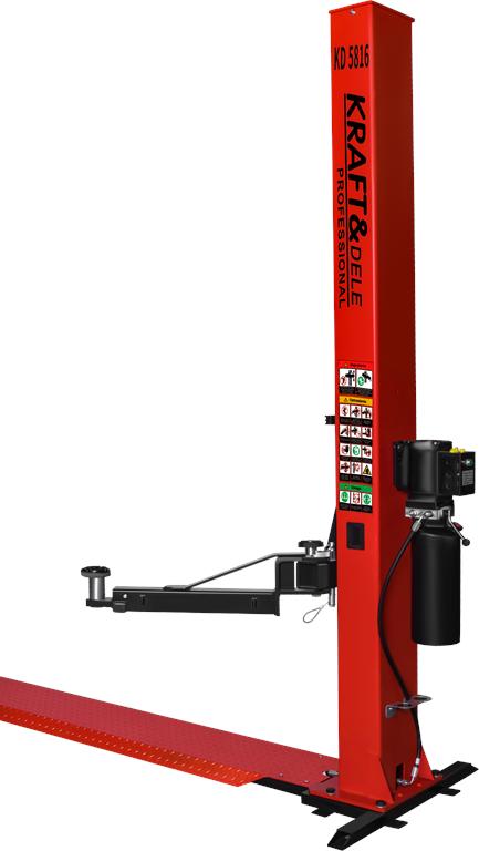 HYDRAULIC SEMI-AUTOMATIC COLUMN LIFT 230V KD5816