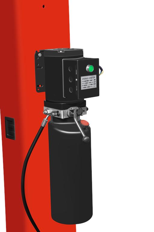 HYDRAULIC SEMI-AUTOMATIC COLUMN LIFT 230V KD5816