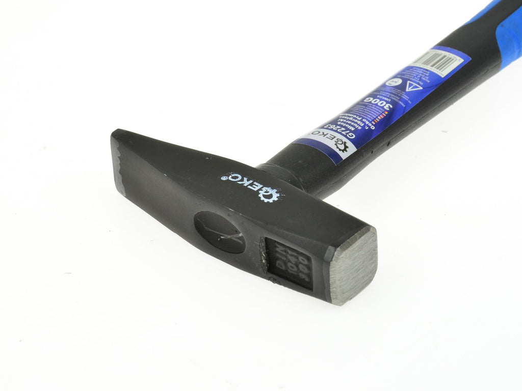 Machinist Hammer 300g with Fiberglass TPR Handle — GEKO Premium