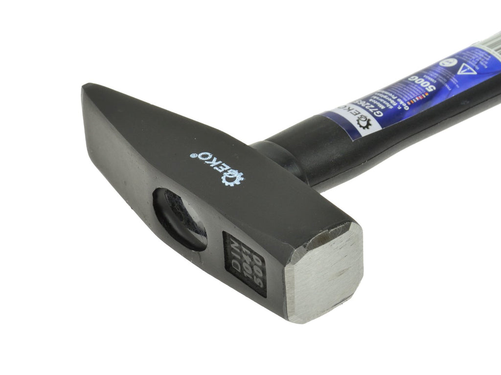 Machinist Hammer, 500 g, Fiberglass TPR Handle — GEKO Premium