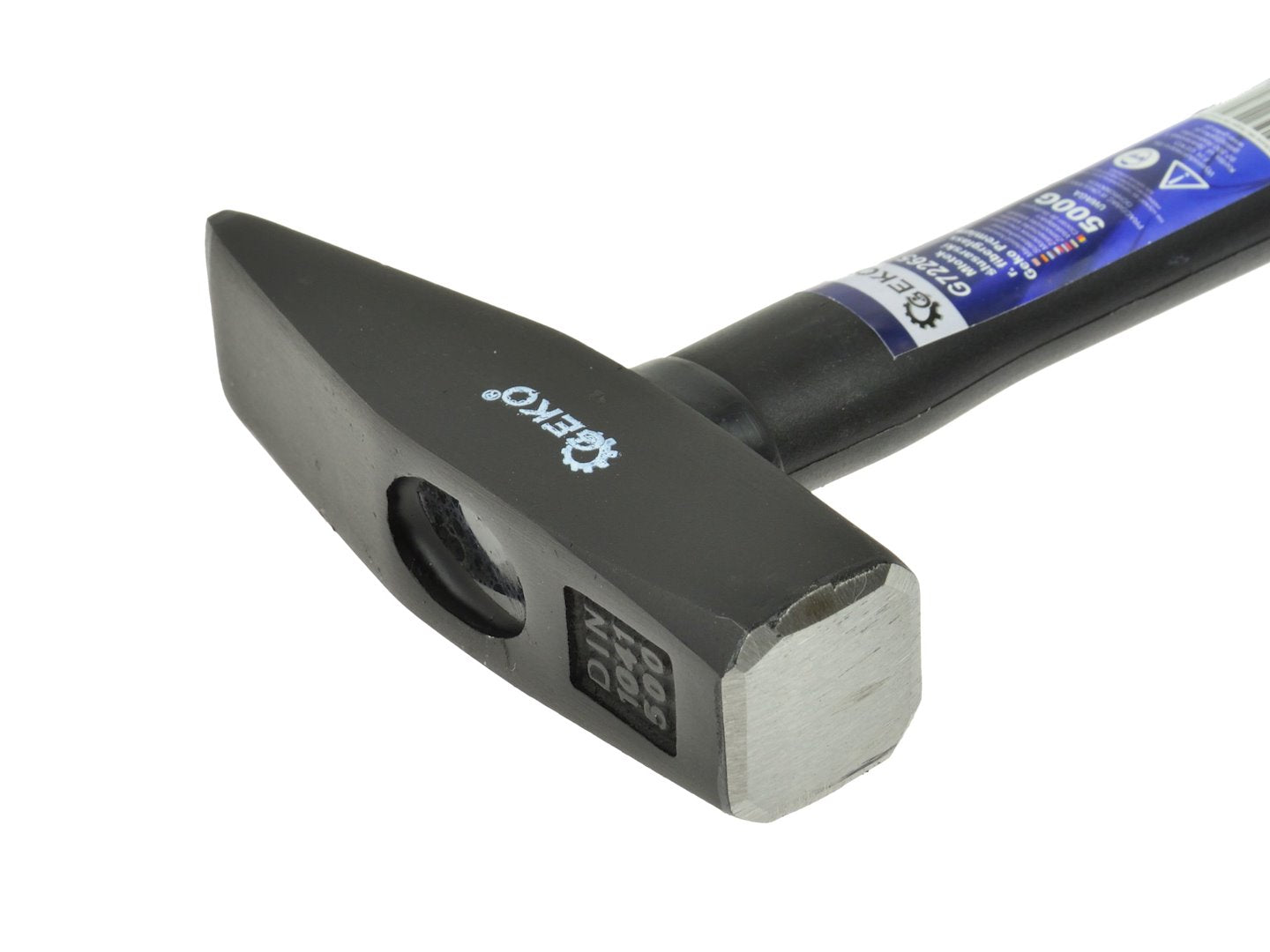Machinist Hammer, 500 g, Fiberglass TPR Handle — GEKO Premium