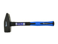 GEKO Premium Machinist Hammer, 2000 g, Fiberglass TPR Handle