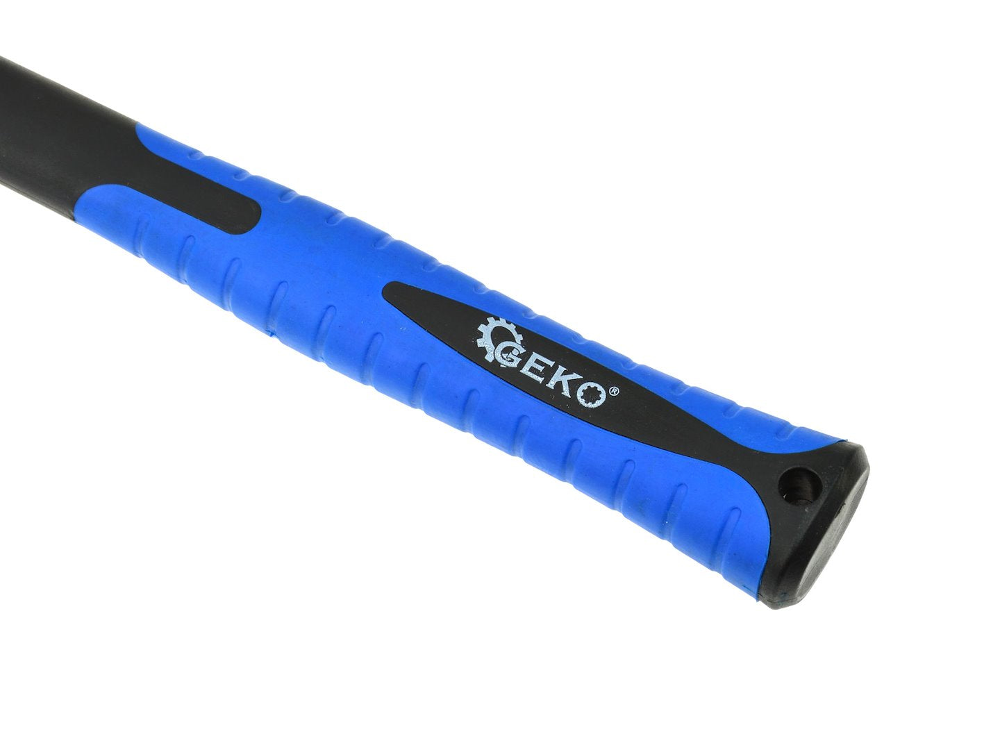 GEKO Premium Machinist Hammer, 2000 g, Fiberglass TPR Handle