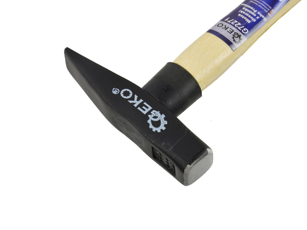 Machinist Hammer 200 g with Hardwood Handle GEKO Premium