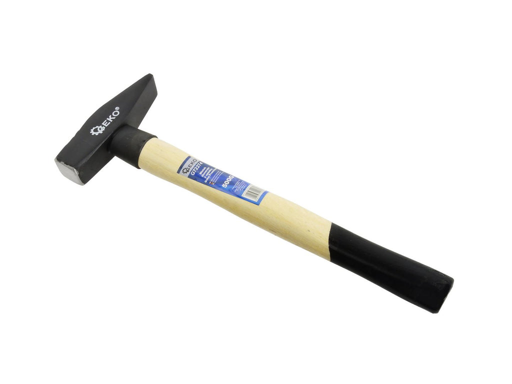 Machinist Hammer 500g with Hardwood Handle GEKO Premium