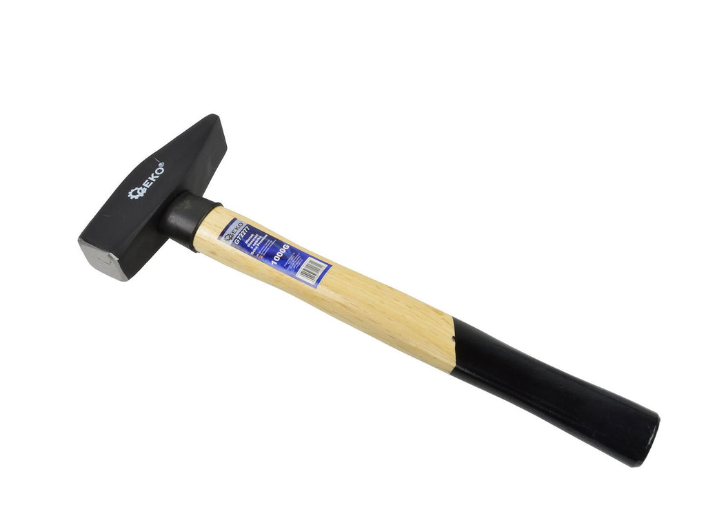Machinist Hammer 1000g with Hardwood Handle GEKO Premium