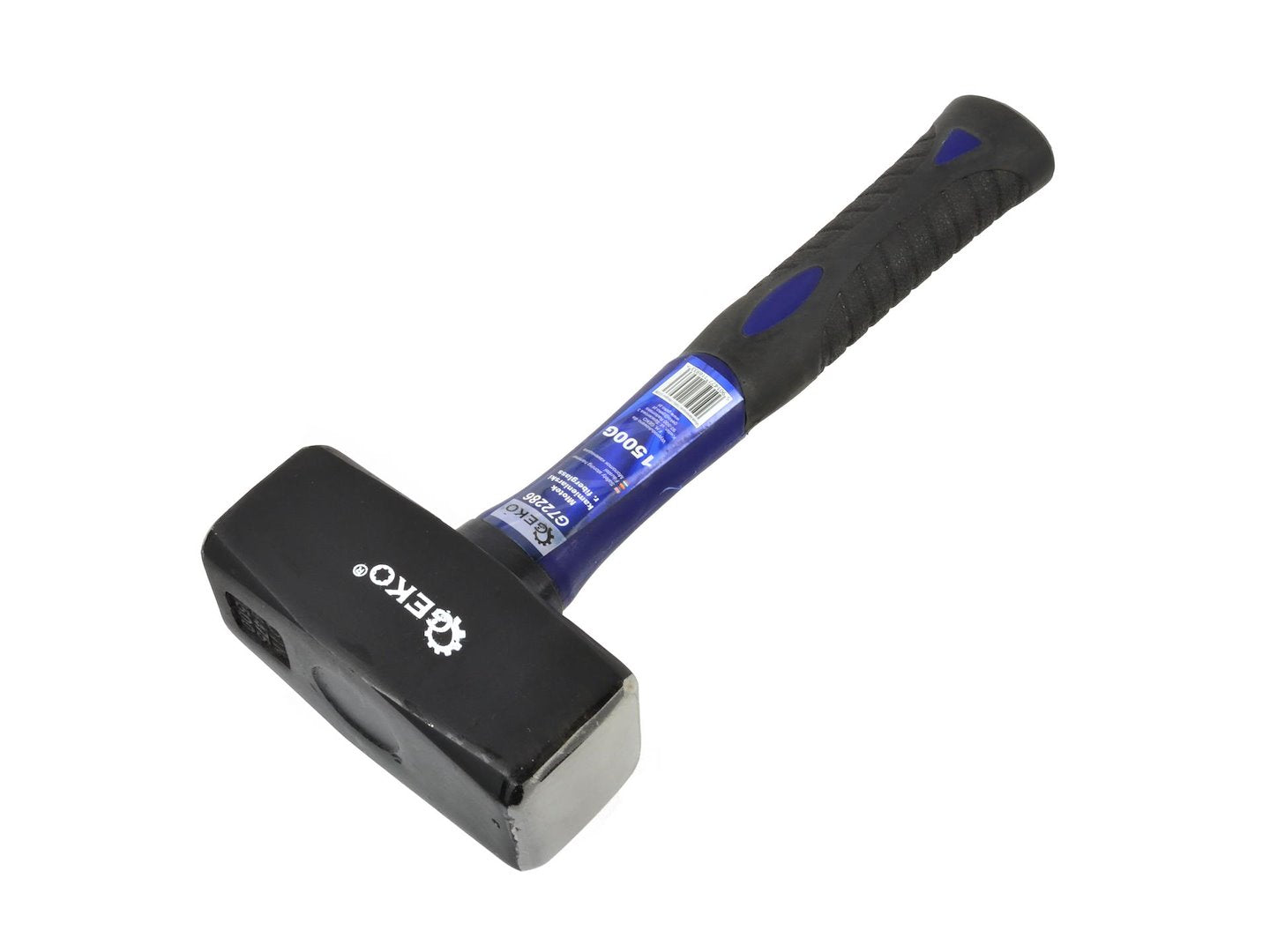 Club Hammer 1500 g with Fiberglass TPR Handle