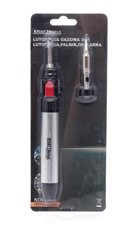 3-in-1 Gas Soldering Iron 25-80W 15ml KD1499