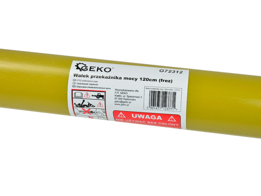 PTO shaft 3-lemon tube involute type 1200 mm