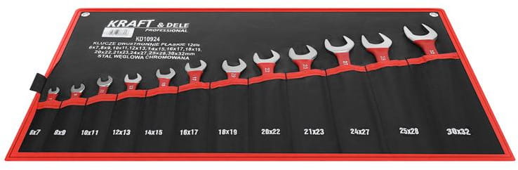 DOUBLE-SIDED FLAT KEYS 12pcs. KD10924