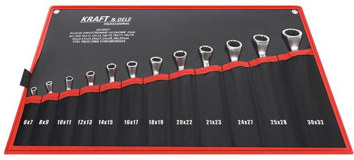 DOUBLE-ENDED BOX WRENCHES 12pcs. KD10927