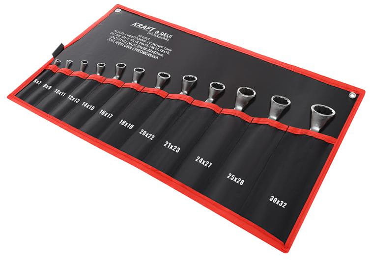 DOUBLE-ENDED BOX WRENCHES 12pcs. KD10927