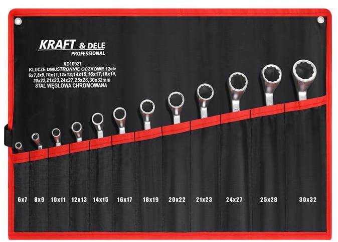 DOUBLE-ENDED BOX WRENCHES 12pcs. KD10927