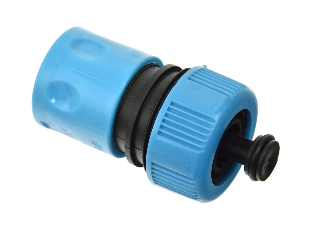 3/4" durable plastic quick connector with stop (neutral)