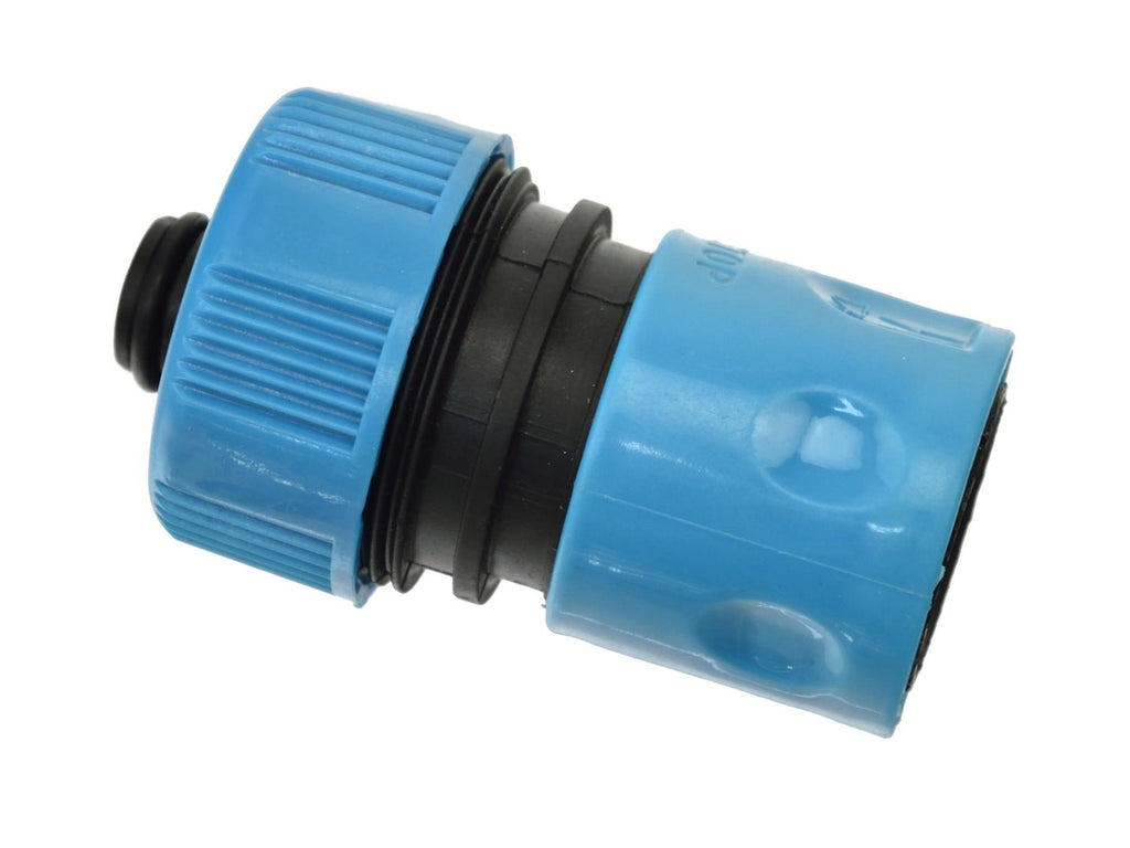 3/4" durable plastic quick connector with stop (neutral)