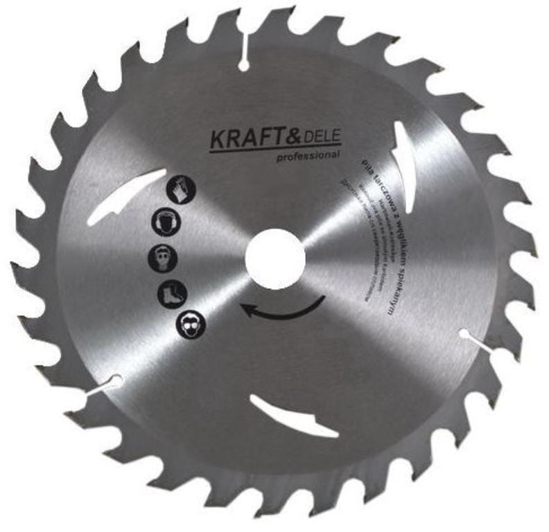 Karbiidotsaga saeleht puidule 230 mm 20T