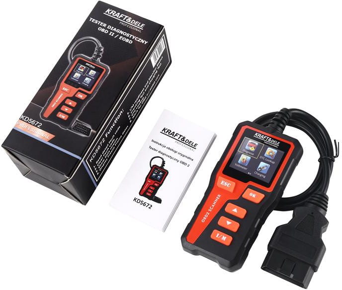 OBD II/EOBD DIAGNOSTIC TESTER KD5672 (VB13)