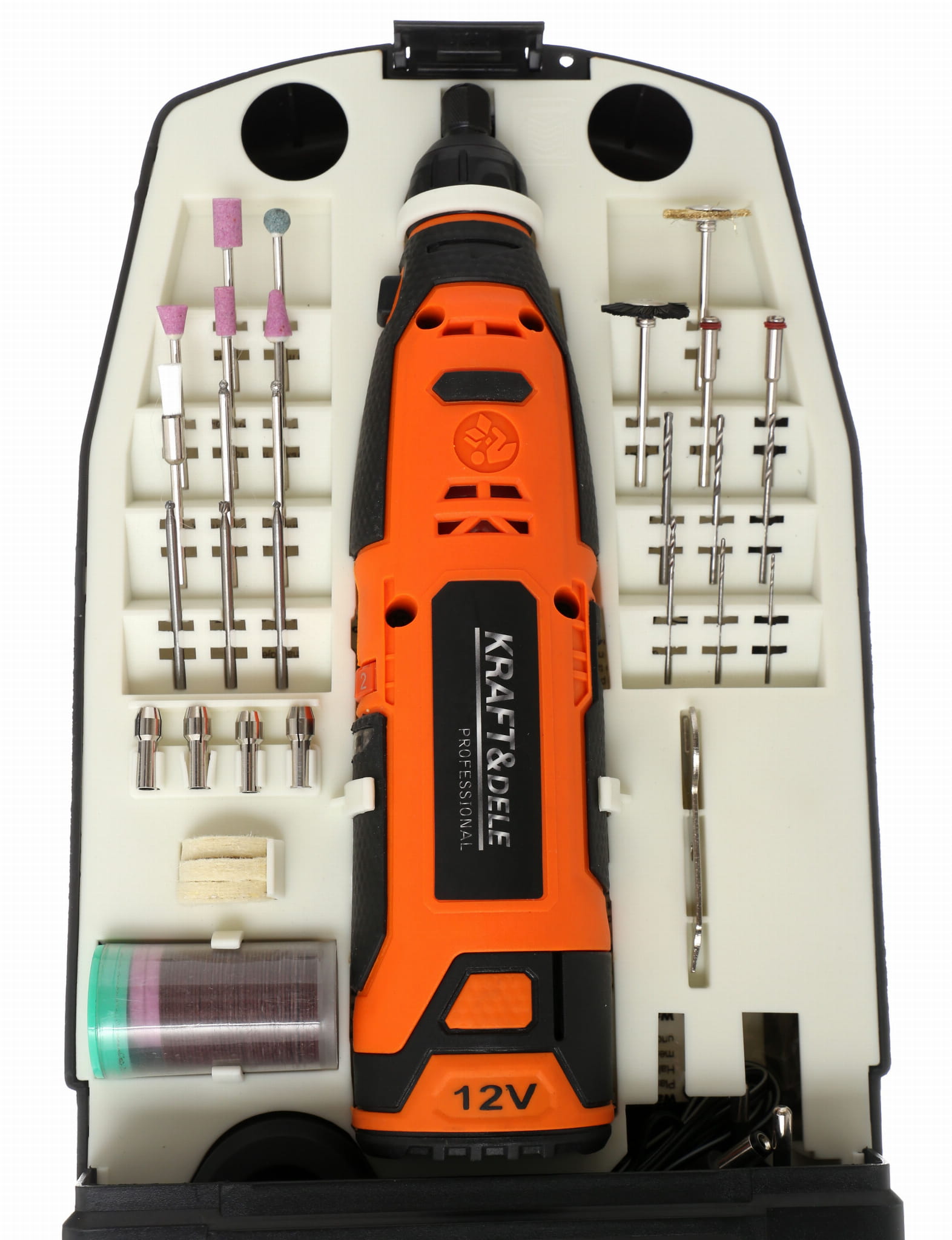 MINI GRINDER 12V + ACCESSORIES KD1669 (F15)
