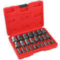 Screw extractors for broken screws 25 pieces KD10077 (D12)
