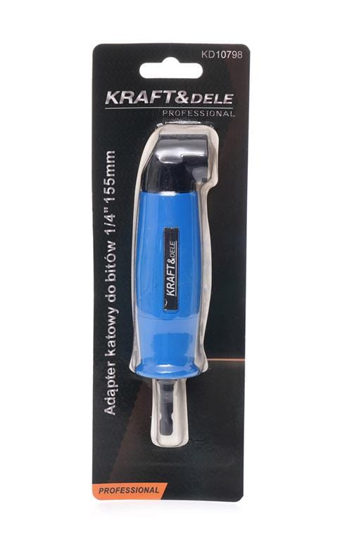 90° nurga all adapter HEX 1/4" 155mm kruvikeerajale KD10798