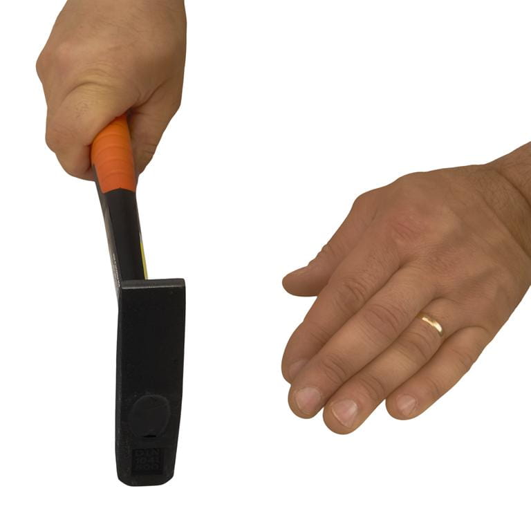 Machinist's hammer fiberglass 500g KD280