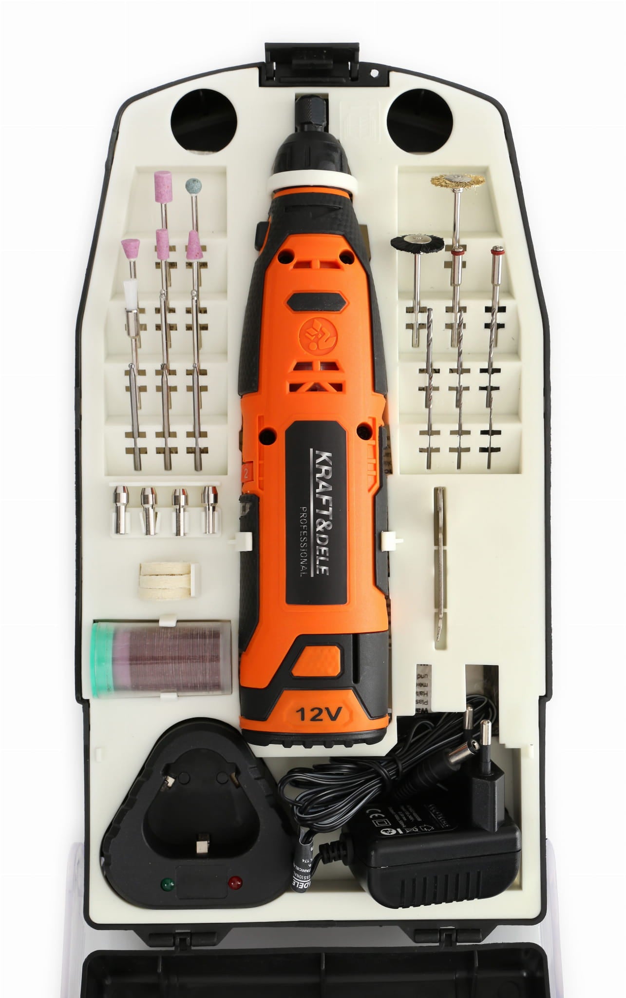MINI GRINDER 12V + ACCESSORIES KD1669 (F15)