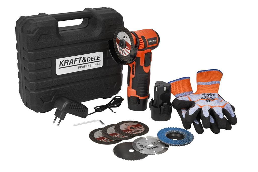 CORDLESS ANGLE GRINDER 2x12V KD3161 (D12)