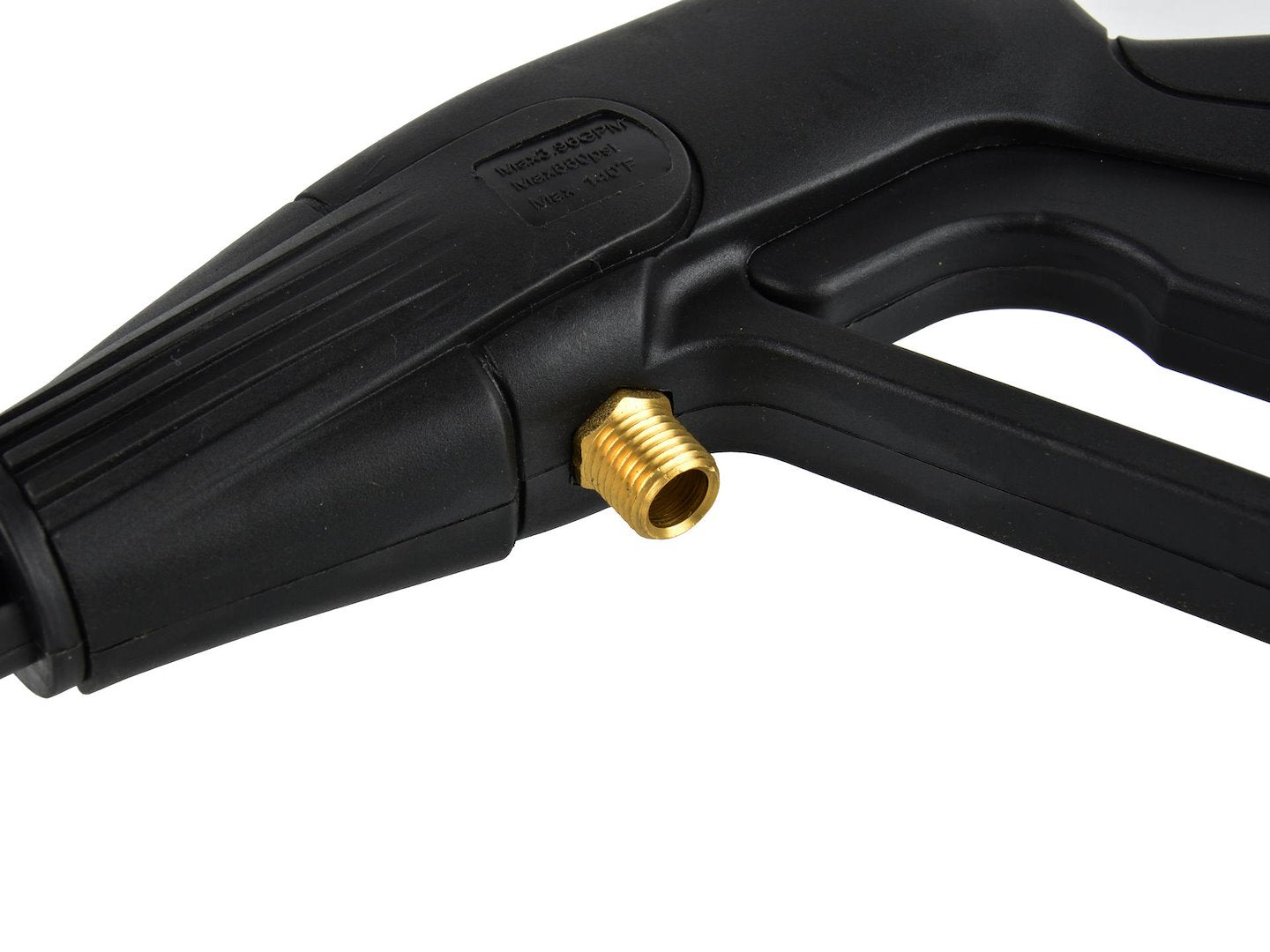 Pressure cleaning gun