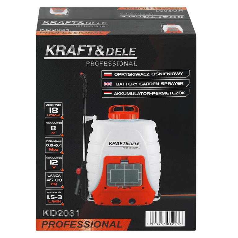 KRAFT&DELE 18 l akutoitega surveprits KD2031