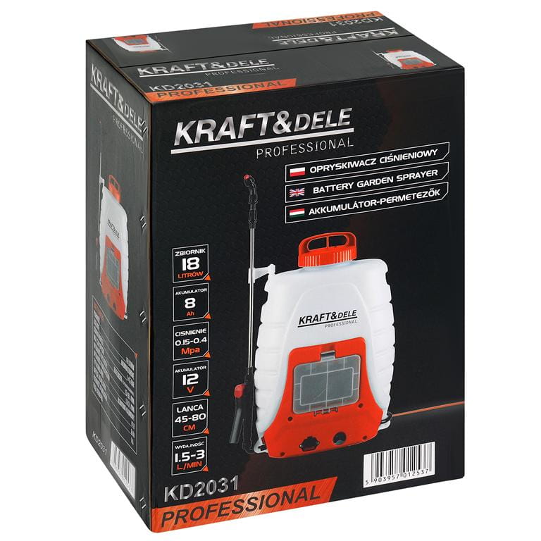 KRAFT&DELE 18 l akutoitega surveprits KD2031