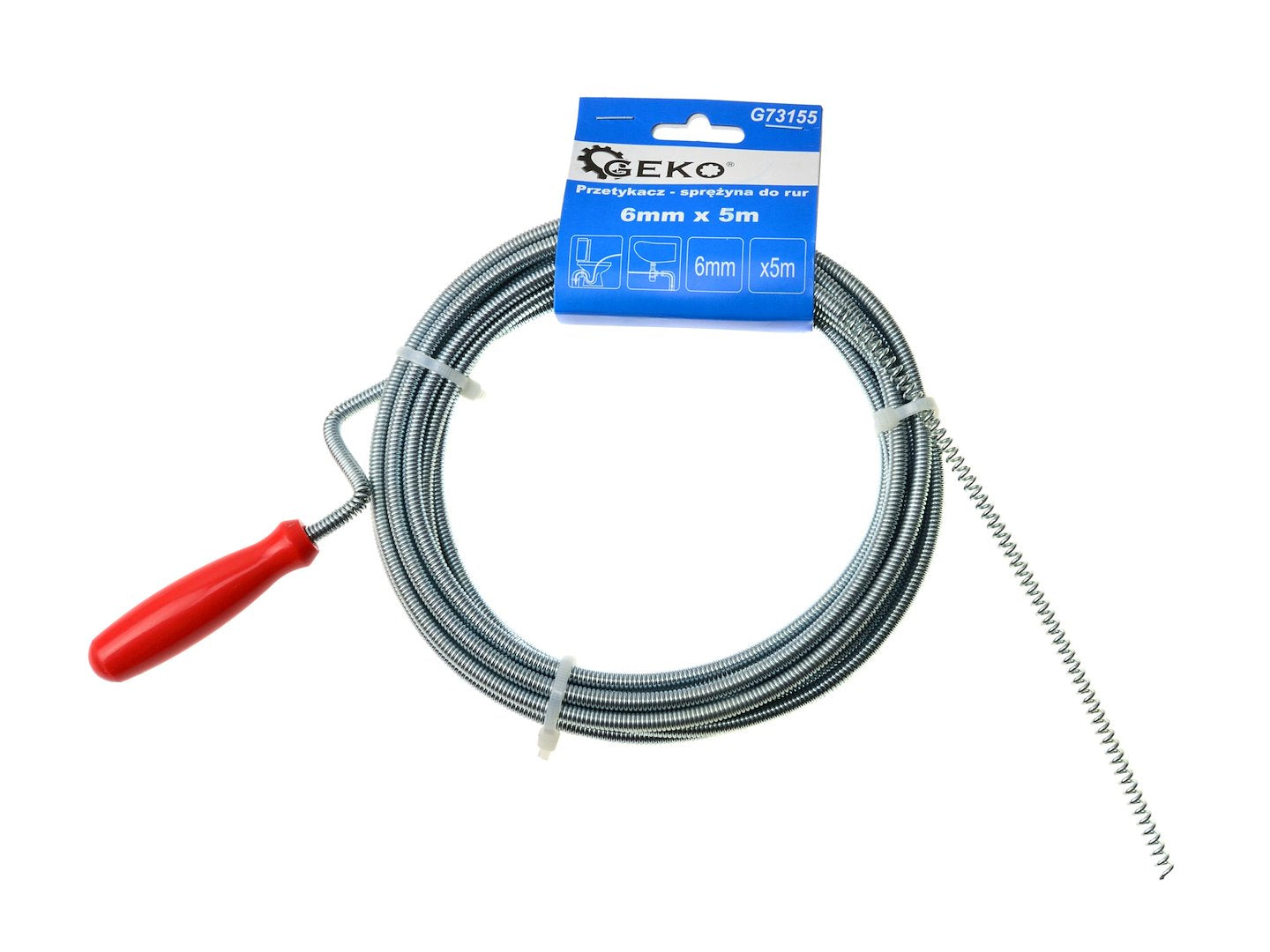 Drain auger 6 mm x 5 m
