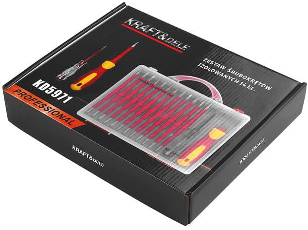 INSULATED SCREWDRIVERS 14PC. KD5971