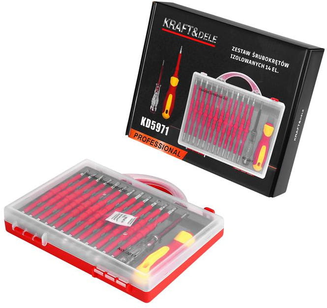 INSULATED SCREWDRIVERS 14PC. KD5971