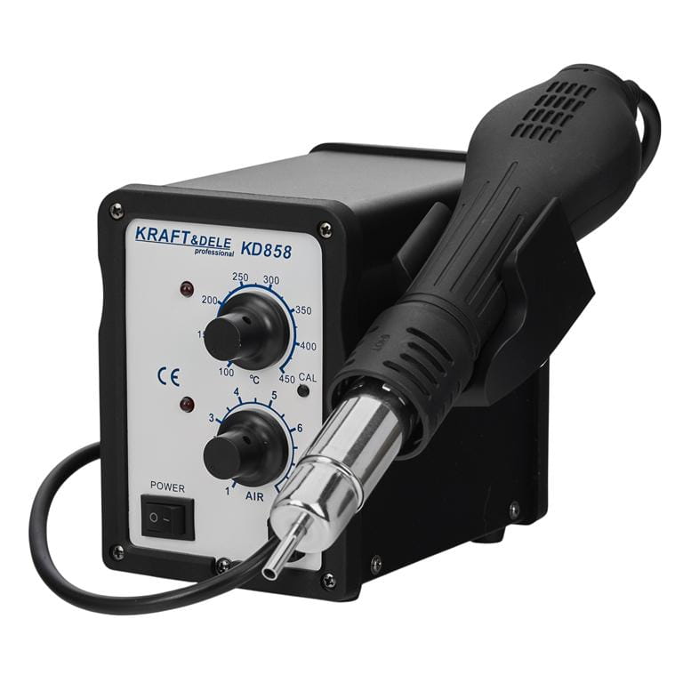 2-in-1 Plastic Welder with 4 Nozzles KD858