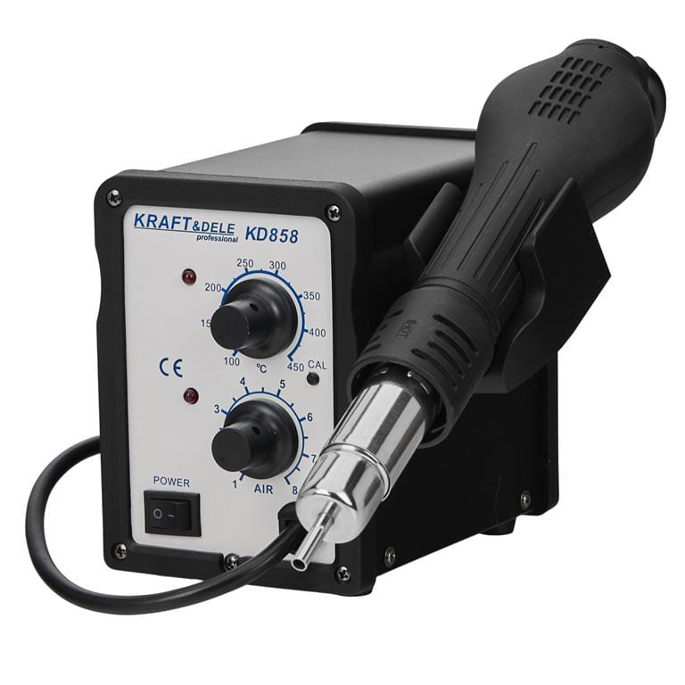 2-in-1 Plastic Welder with 4 Nozzles KD858