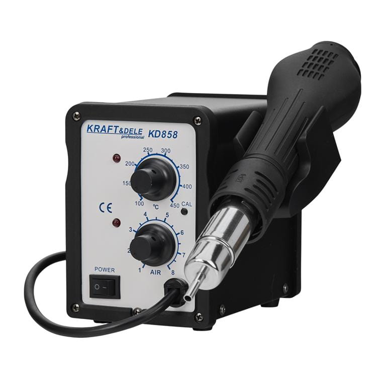 2-in-1 Plastic Welder with 4 Nozzles KD858