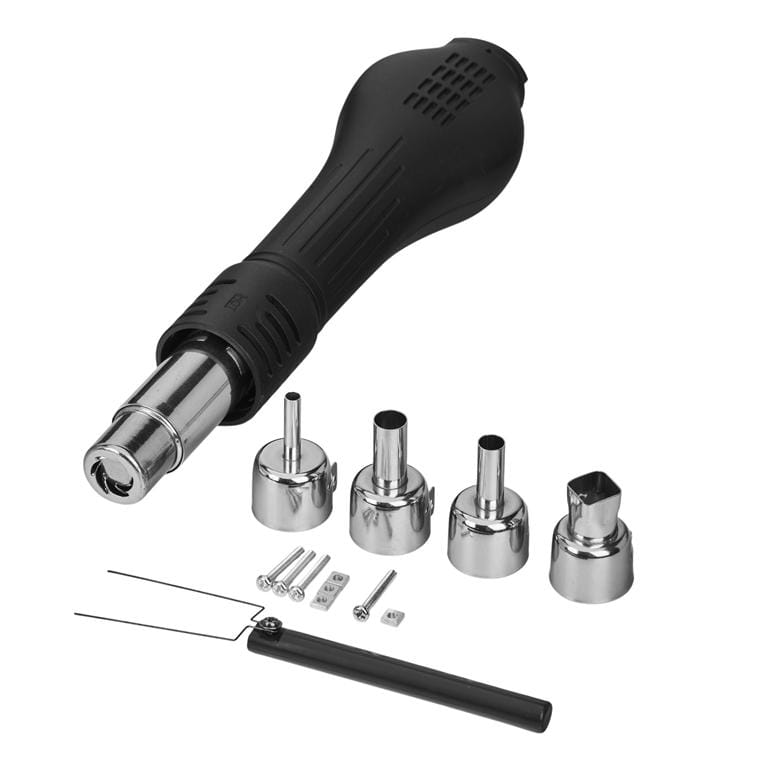 2-in-1 Plastic Welder with 4 Nozzles KD858