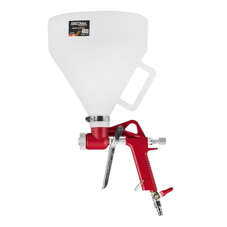 Spray gun for plasters 5L + 3 nozzles KD2094