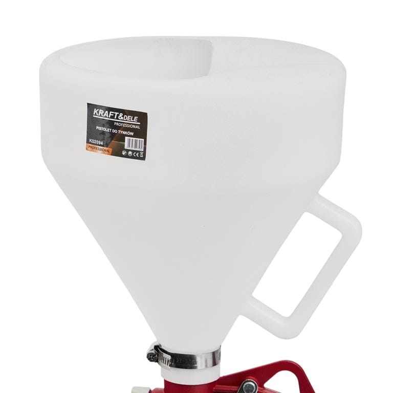 Spray gun for plasters 5L + 3 nozzles KD2094