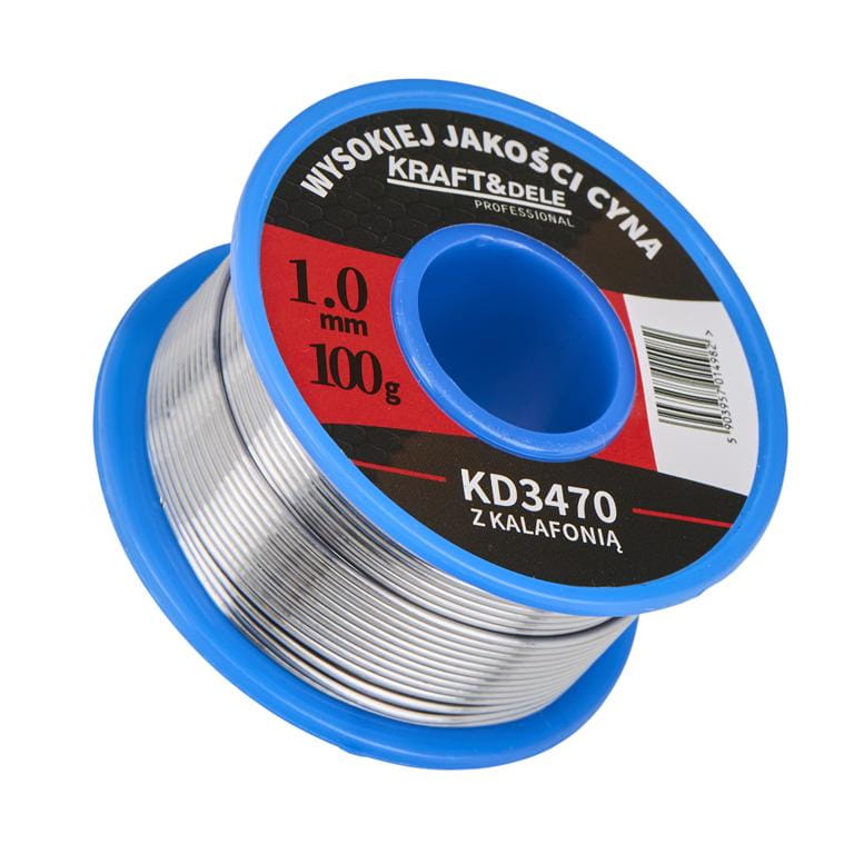 SOLDER WIRE WITH ROSIN 1MM 100G KD3470