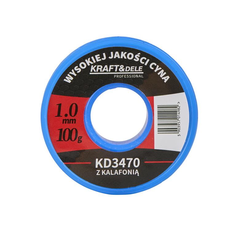 SOLDER WIRE WITH ROSIN 1MM 100G KD3470