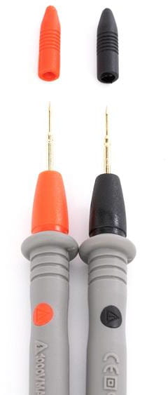 CABLES, MEASUREMENT LEADS FOR MULTIMETER - GOLD-PLATED KD11409