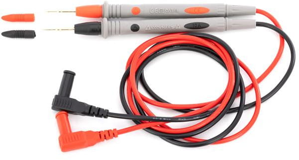 CABLES, MEASUREMENT LEADS FOR MULTIMETER - GOLD-PLATED KD11409