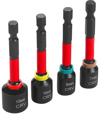SET OF 4 HEX MAGNETIC SOCKETS KD11866