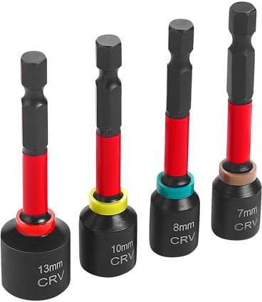 SET OF 4 HEX MAGNETIC SOCKETS KD11866