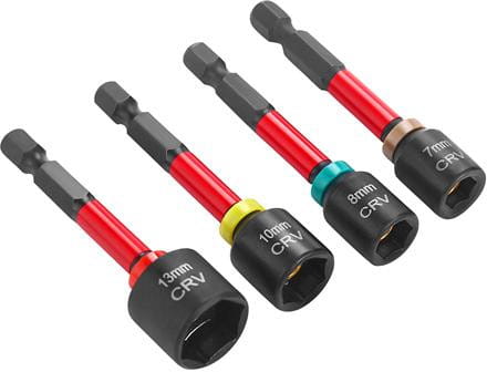 SET OF 4 HEX MAGNETIC SOCKETS KD11866