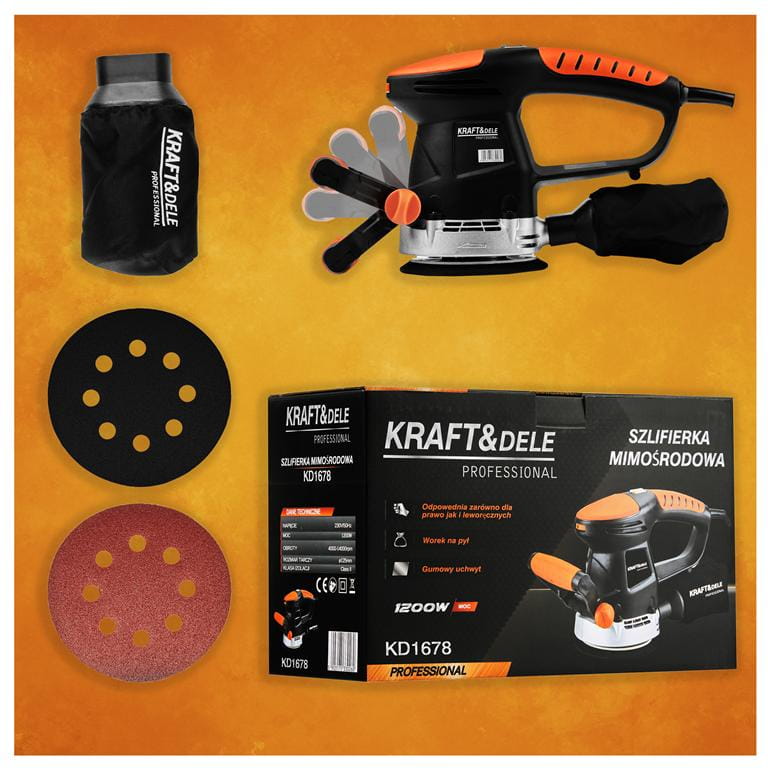 Orbital sander 1200W KD1678