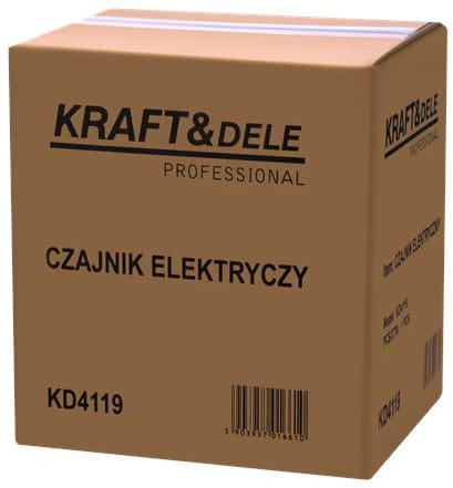 ELEKTRILINE VEEKANN 2500W 2L TEMPERATUURIKONTROLLIGA KD4119