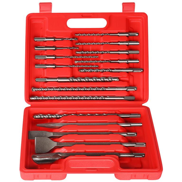 SET OF DRILLS AND CHISELS 17 PIECES SDS+ KD10068